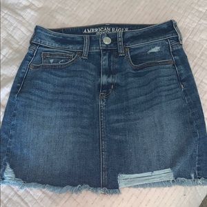 America Eagle Jean Skirt